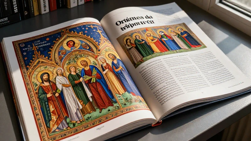 Origen histórico del tríptico