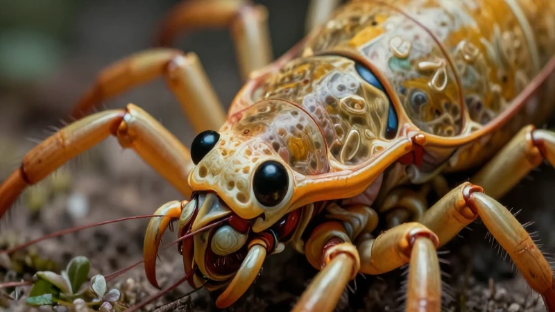 Anatomía detallada de exoesqueletos con estética educativa