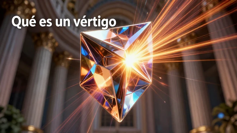Vértice geométrico conceptual, vibrante y dinámico