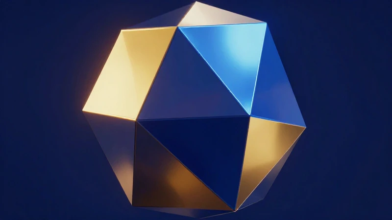 Conoce qué es una arista y cómo se relaciona con la geometría 7 Poliedro geométrico abstracto, lujoso y detallado