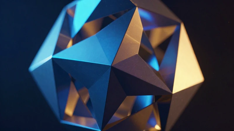 Conoce qué es una arista y cómo se relaciona con la geometría 5 Aristas geométricas detalladas en poliedro con iluminación dramática