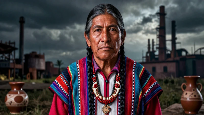 Qué es una civilización originaria: características y legado 6 Retrato poderoso de comunidad indígena mexicana ante el avance industrial