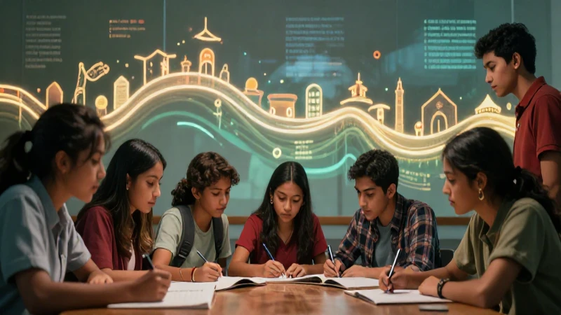 Conoce el significado y la importancia de una conmemoración 4 Estudiantes mexicanos aprendiendo historia vibrante