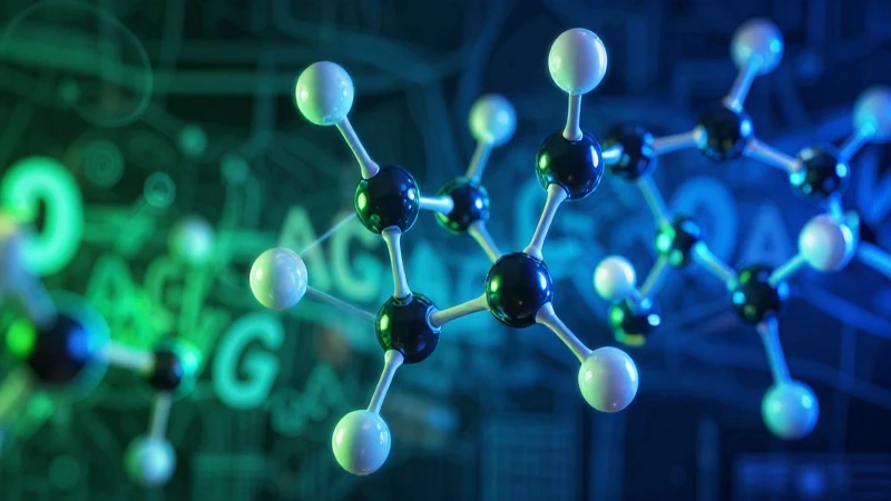 Estructura molecular tecnológica de alta calidad
