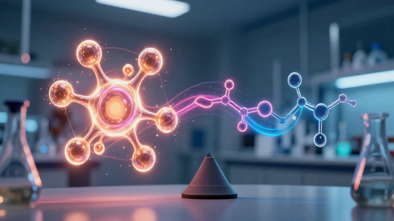 Ilustración dinámica de estructuras moleculares