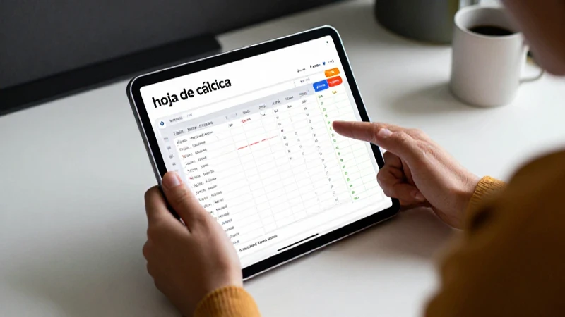 Qué es una hoja de cálculo y cómo utilizarla eficazmente 10 Uso eficaz de hojas de cálculo en la vida diaria