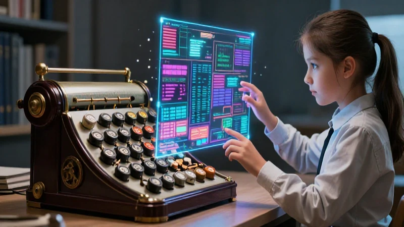 Qué es una hoja de cálculo y cómo utilizarla eficazmente 3 Cálculo antiguo evoluciona a datos holográficos educativos