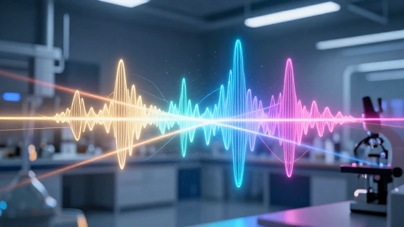 Visualización dinámica de espectros electromagnéticos futuristas