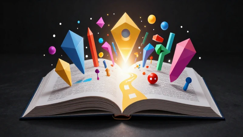 Qué es una parábola y cuáles son sus conceptos clave 8 Libro estilizado con camino luminoso e iluminación dramática