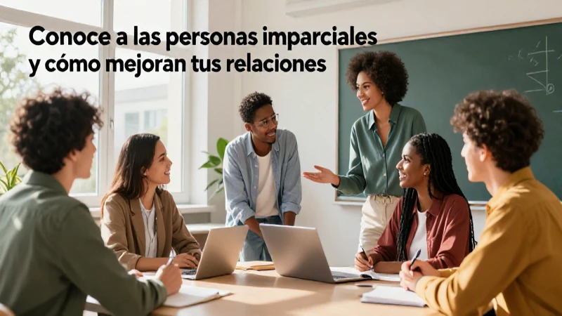 Personas imparciales mejoran tus relaciones
