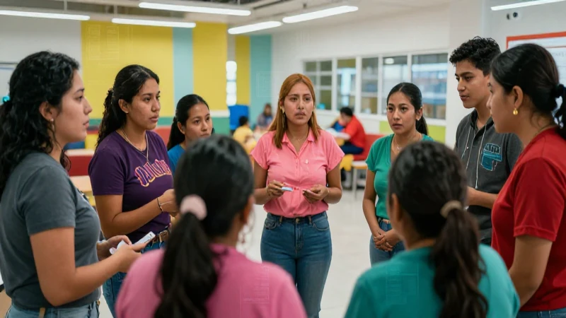 Comunidad mexicana colaborando en datos modernos