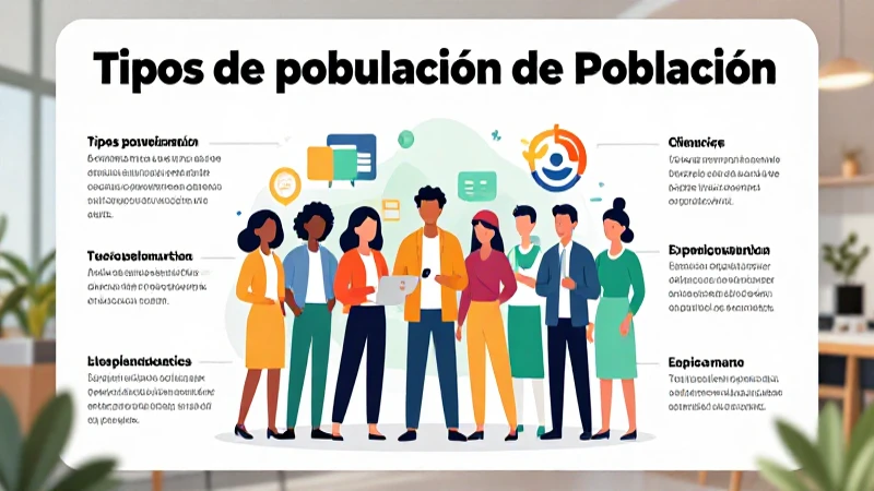 Diversidad de poblaciones en un entorno moderno