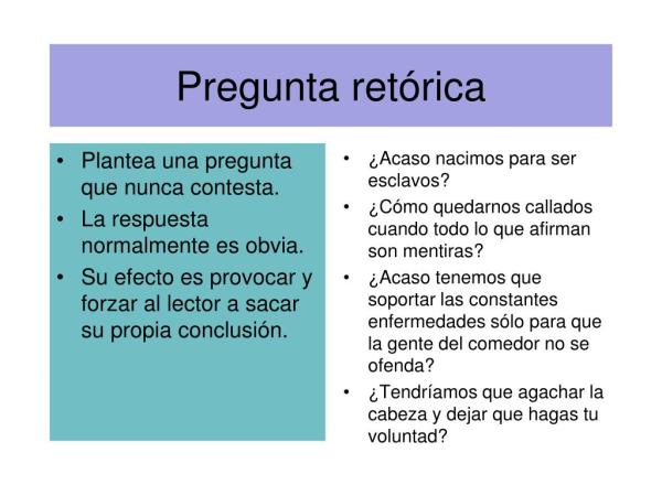 Qué es una pregunta retórica y cómo se usa en literatura 2 que es una pregunta retorica y como se usa en literatura 3