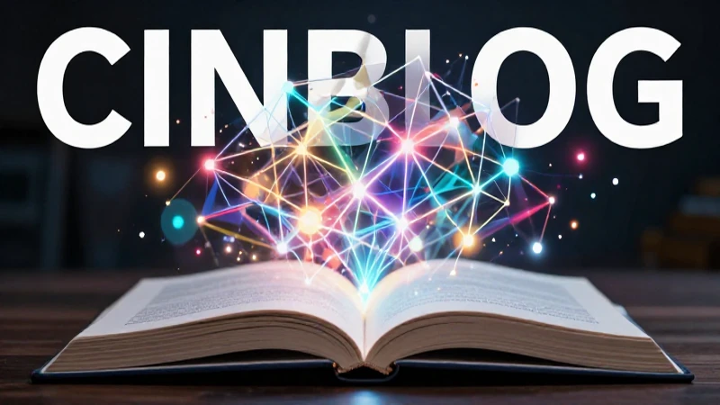 Red neuronal brillante emerge de un libro