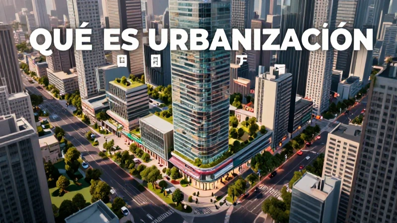 Urbanización: clave para el futuro de la sociedad