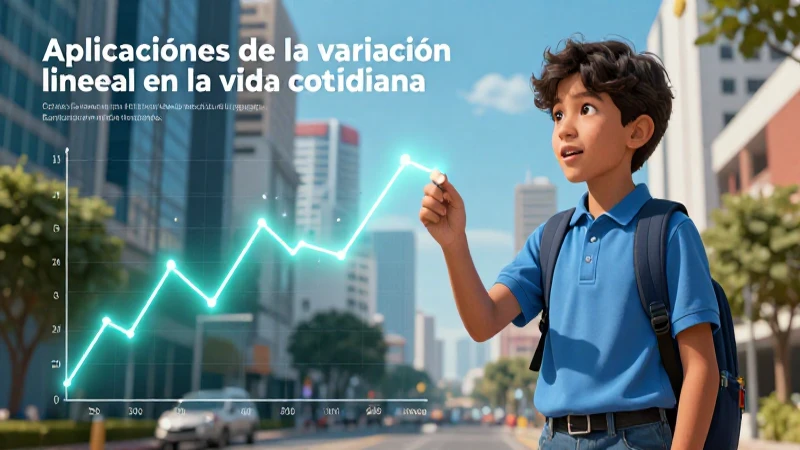 Variación lineal: ilustración educativa en México