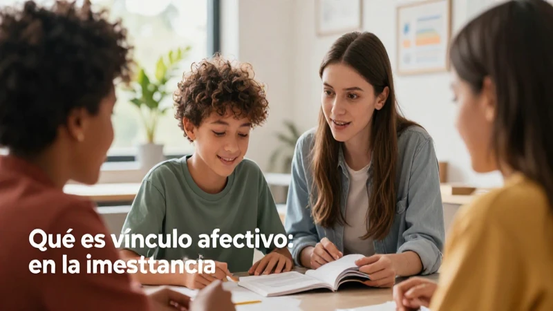 Vínculos afectivos adolescentes en entornos de apoyo
