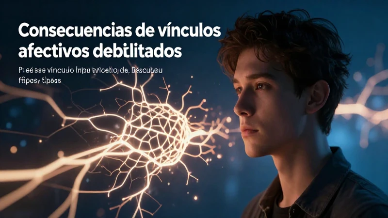 Ilustración dramática sobre los efectos del debilitamiento de vínculos