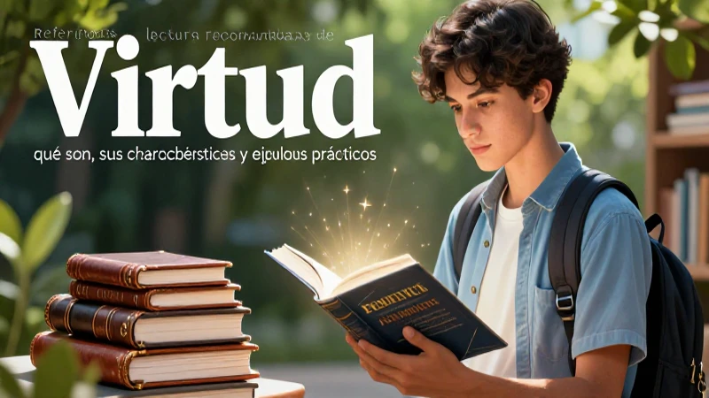 Virtud: qué son, sus características y ejemplos prácticos 7 Portada vibrante para artículo sobre referencias académicas
