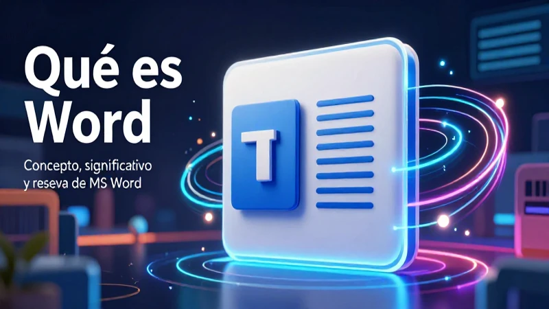Historia y concepto de Microsoft Word