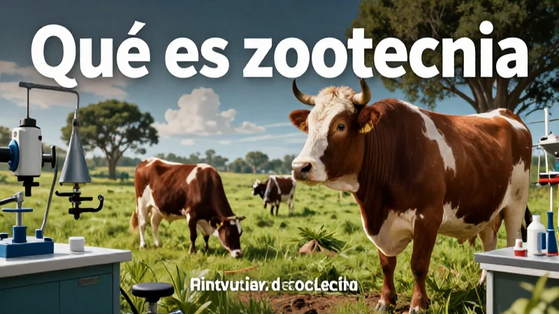 Qué es zootecnia: Definición, importancia y concepto clave 3 La zootecnia es la ciencia de la producción animal