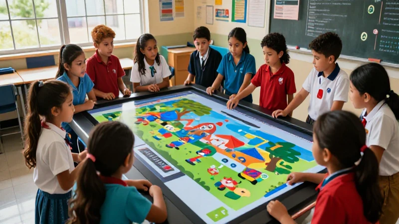 Integra las TICs de forma efectiva en el aula con estas estrategias 4 Niños mexicanos colaboran con tecnología en el aula