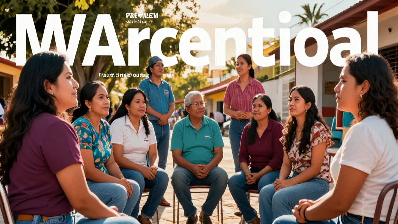 Educadores y comunidad crean en vibrante México