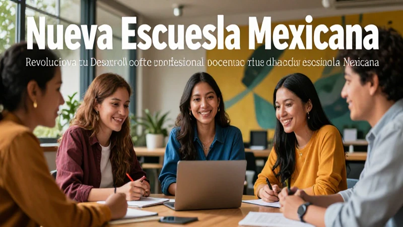 Revoluciona tu desarrollo profesional docente con estrategias innovadoras para la Nueva Escuela Mexicana 5 Estrategias innovadoras para la formación docente