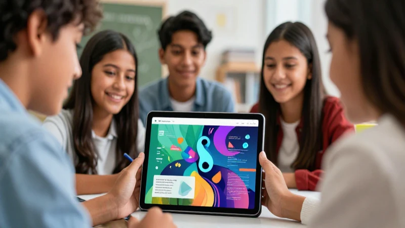 Optimiza tus evaluaciones educativas con estrategias clave en la Nueva Escuela Mexicana 3 Estudiantes mexicanos felices aprenden con tecnología