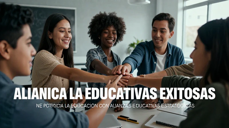 Alianzas educativas potenciarán la educación con colaboración