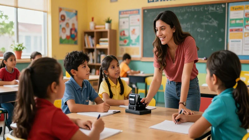 Promueve inclusión de estudiantes con discapacidad en la escuela: estrategias en México 3 Clase mexicana diversa y cálida con tecnología