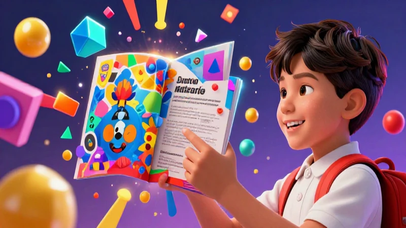 Convierte los libros de matemáticas para niños en irresistibles: estrategias clave 4 Transformar libros de mates con diseño vibrante
