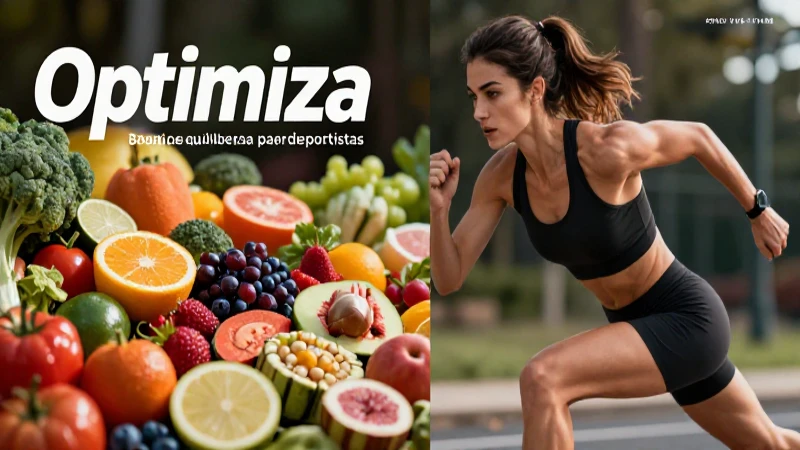 Optimiza la alimentación de deportistas con estrategias clave 3 Dieta optimizada para atletas