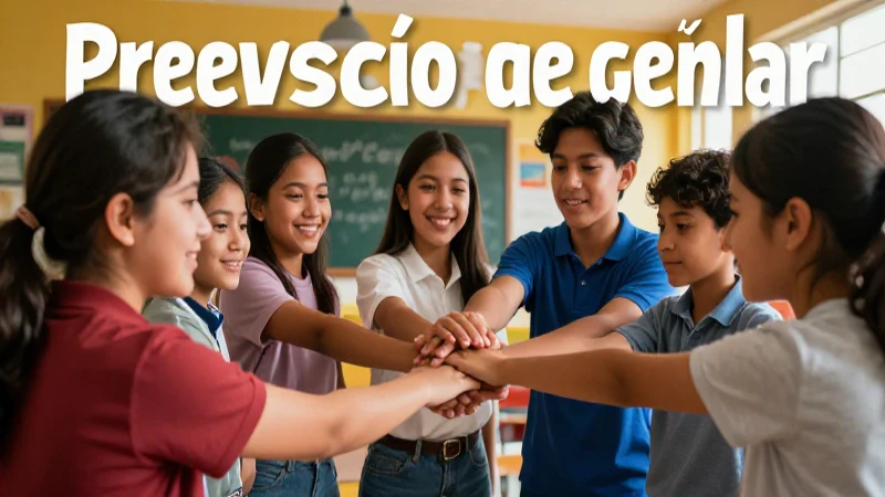 Prevención acoso escolar de género: estrategias efectivas y empatía 4 Prevención de acoso escolar con estrategias y empatía