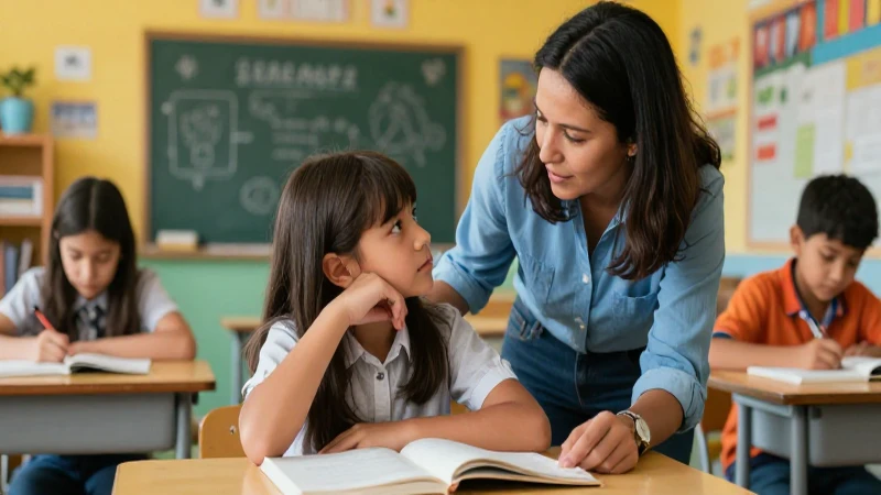 Prevención acoso escolar de género: estrategias efectivas y empatía 3 Acompañamiento educativo moderno y colorido