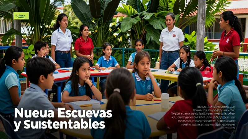 Mejora la educación con estrategias inclusivas y sustentables en la Nueva Escuela Mexicana 4 Inclusión y sustentabilidad transforman la educación mexicana