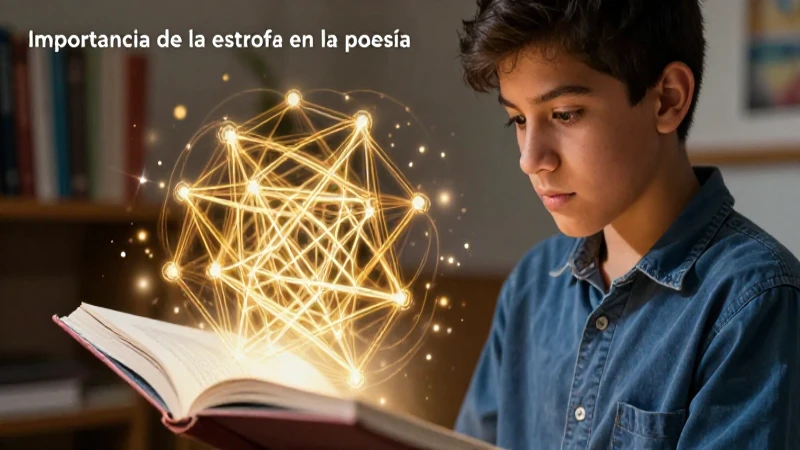 Importancia y tipos de la estrofa poética