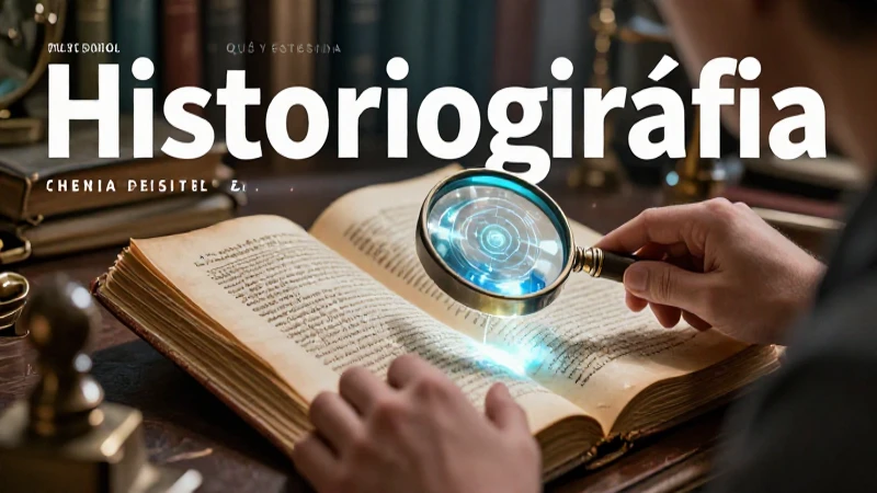 Técnicas y corrientes de la historiografía