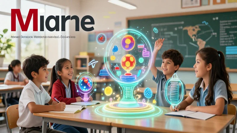 ¡Conoce los beneficios comprobados para estudiantes del uso de la Realidad Virtual y Aumentada en la educación! 3 Estudiante interactúa con realidad aumentada