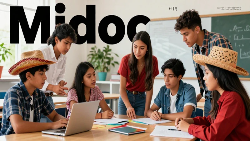 Estudiantes mexicanos crean un proyecto empresarial vibrante