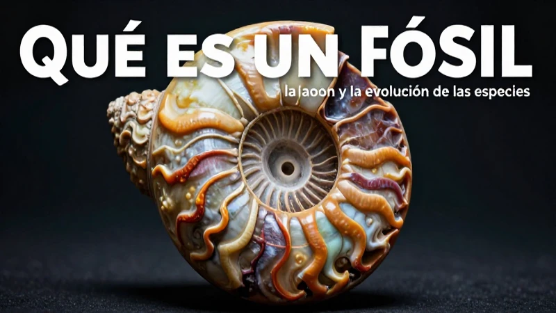 Qué es un fósil y cuál es su definición y concepto esencial 5 Conceptos clave de fósiles y evolución