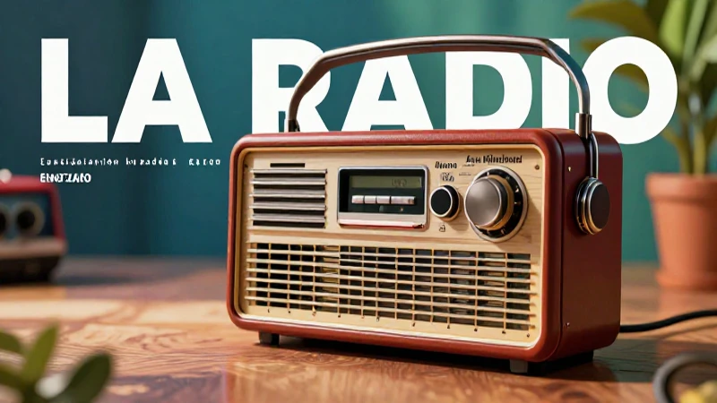 La radio es un medio esencial masivo