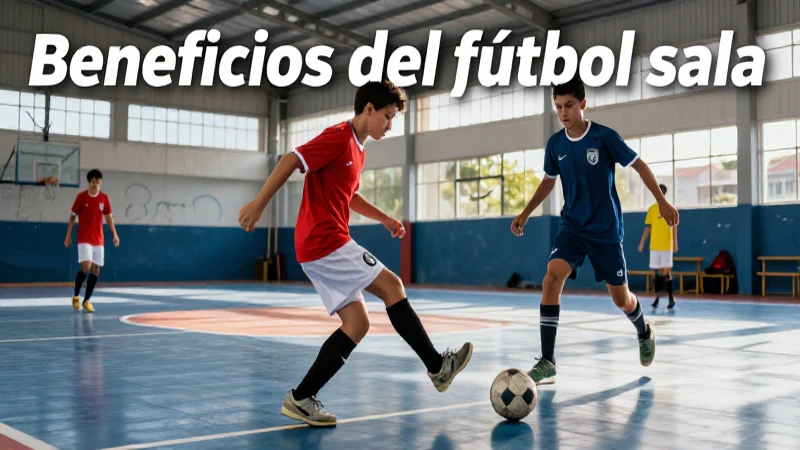 El futsal mejora habilidades físicas y ofrece diversión