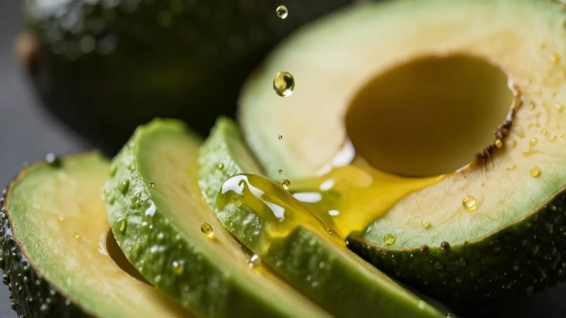 Qué son las grasas y cuáles son sus tipos y características 3 Aceite de oliva y aguacate vibrantes y detallados