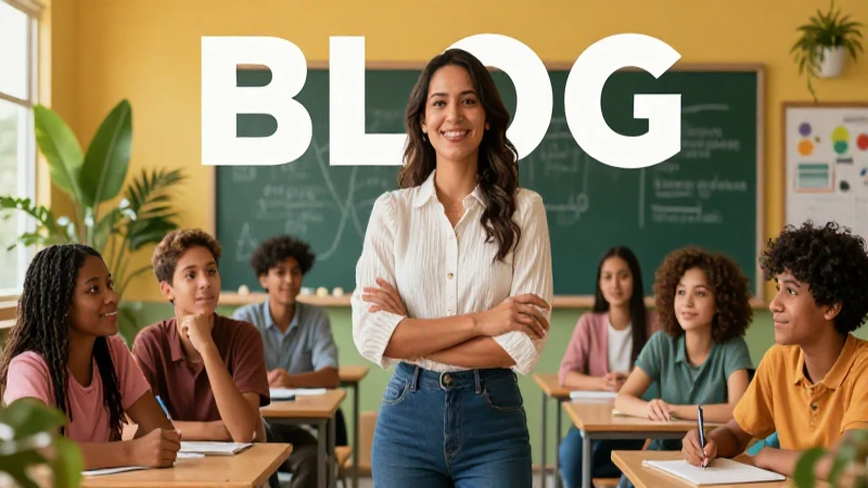 Desarrolla liderazgo y creatividad para potenciar tus habilidades emprendedoras en la educación en México 5 Educador mexicano guía a estudiantes con estilo vibrante