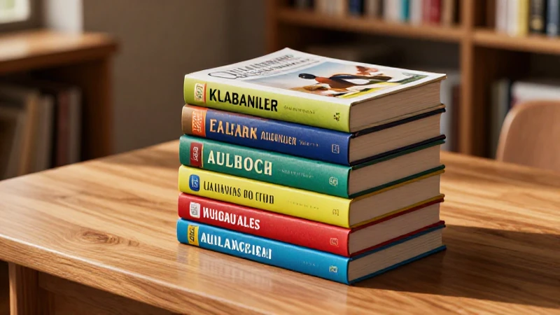 Maximiza tus libros de cursos anteriores: ideas y consejos 3 Libros académicos coloridos sobre mesa de madera