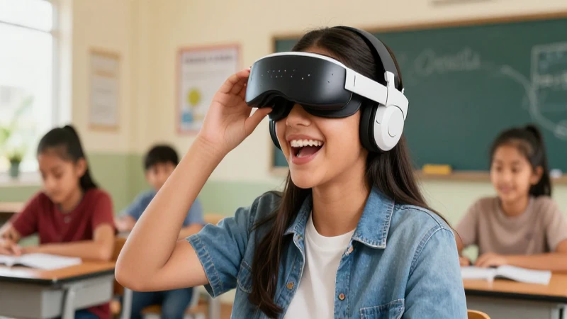 Joven mexicano aprende con accesibilidad futurista