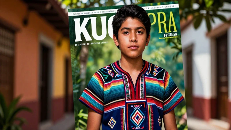 Joven mexicano vibrante, cultura y educación