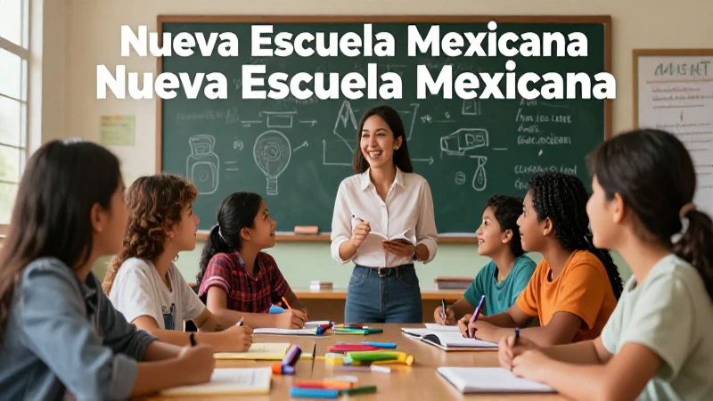 Transformando la educación en México: Nueva Escuela Mexicana 4 Nueva Escuela Mexicana transforma la educación mexicana con entusiasmo