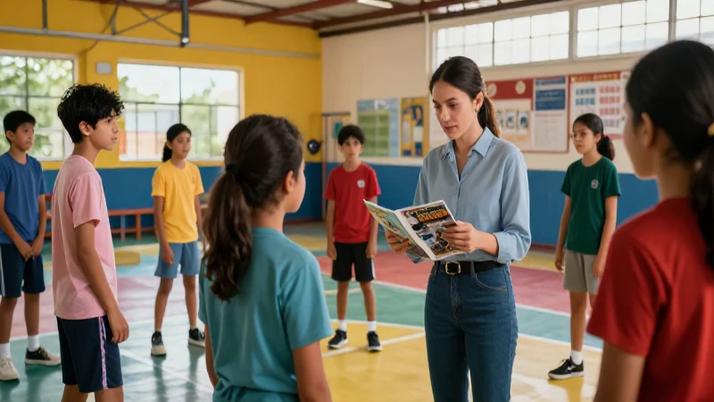 Desarrollo integral de estudiantes: potencia su aprendizaje con evaluación y retroalimentación en Educación Física 3 Estudiantes diversos en educación física mexicana